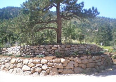 Broadmoor Boulder | Terrace | Plantings