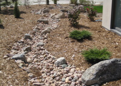 Dry River Bed Landscaping