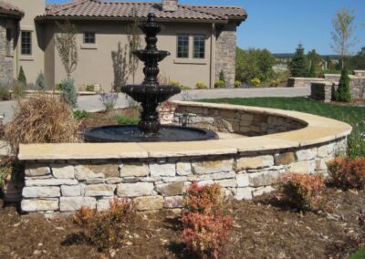 Water Feature | Fountain | Seating Wall
