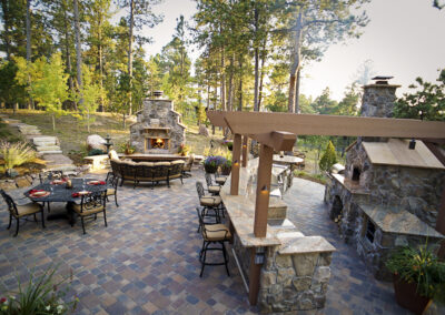 Pergola | Fireplace | Kitchen | Pavers