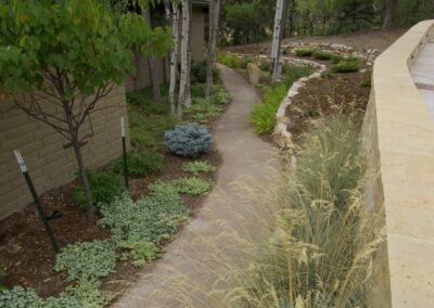 Soil Cement Path