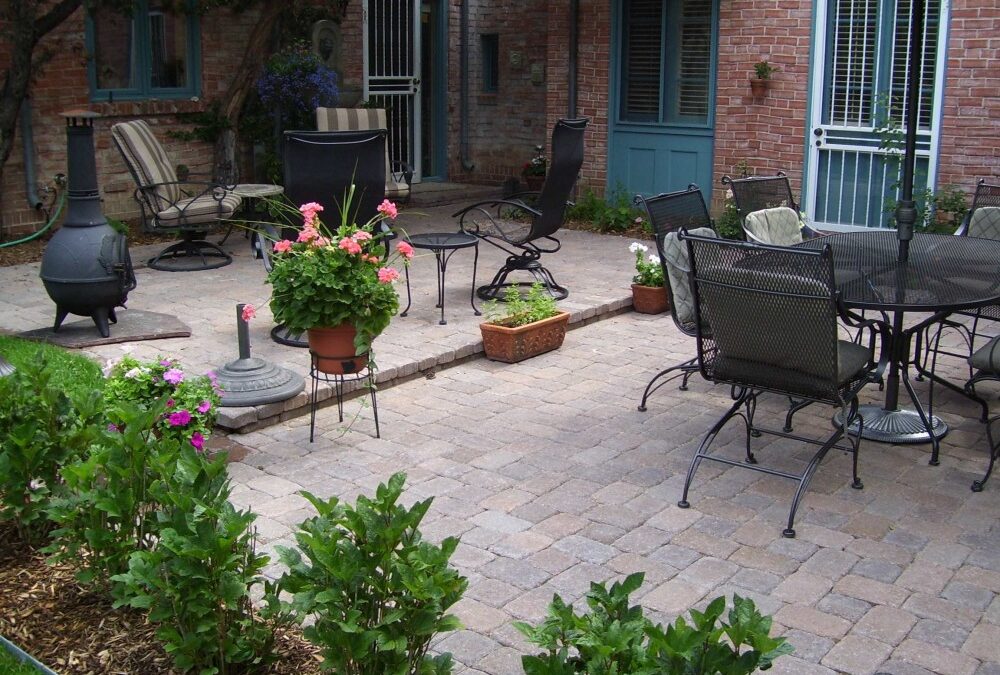 Patio Seating Walls
