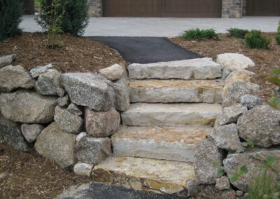 Pathway | Steps | Mulch | Asphalt