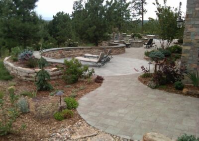Patio | Pavers | Seating Wall