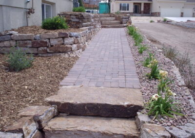 Siloam Stone Steps | Pavers | Path | Siloam Stone Wall