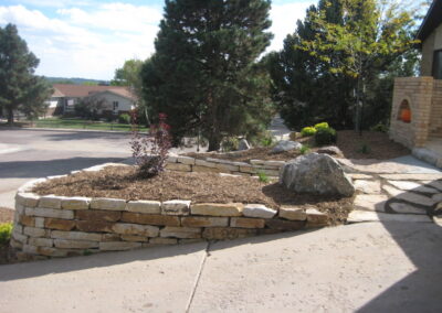Siloam Stone Retaining Wall