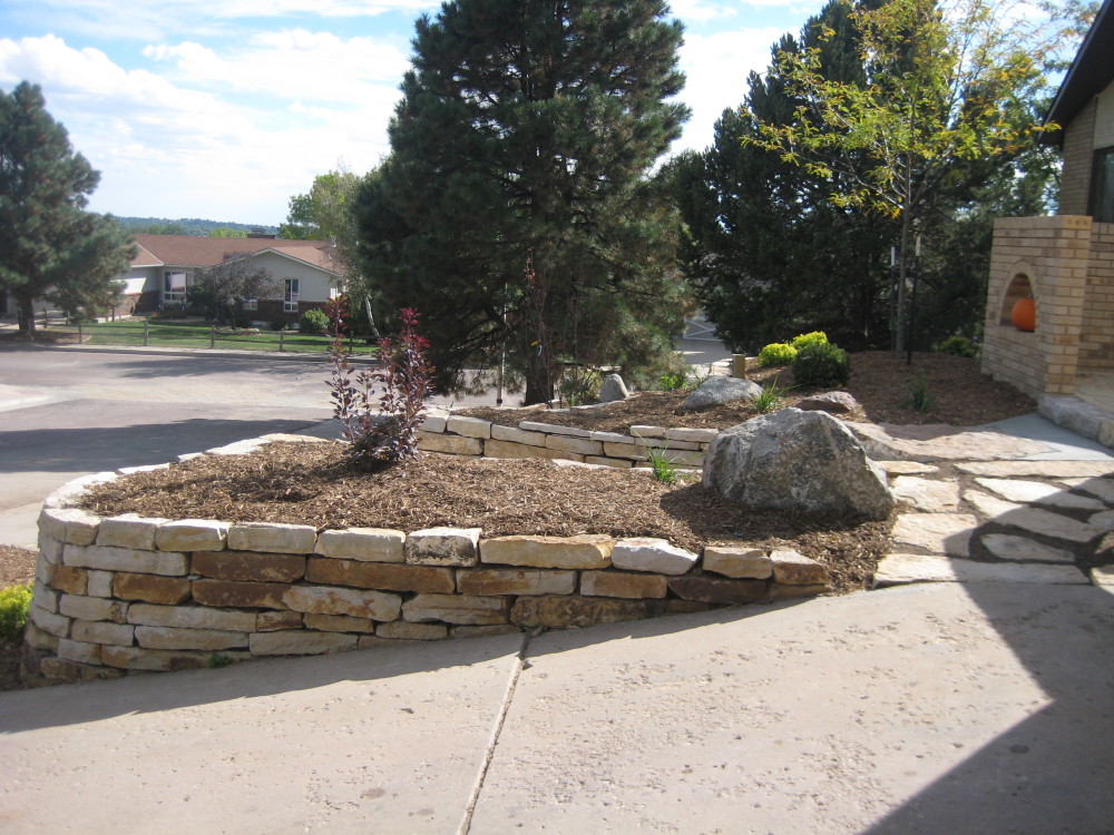Siloam Stone Retaining Wall