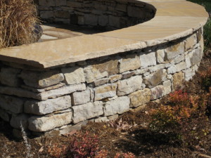 Mortared Seating Wall