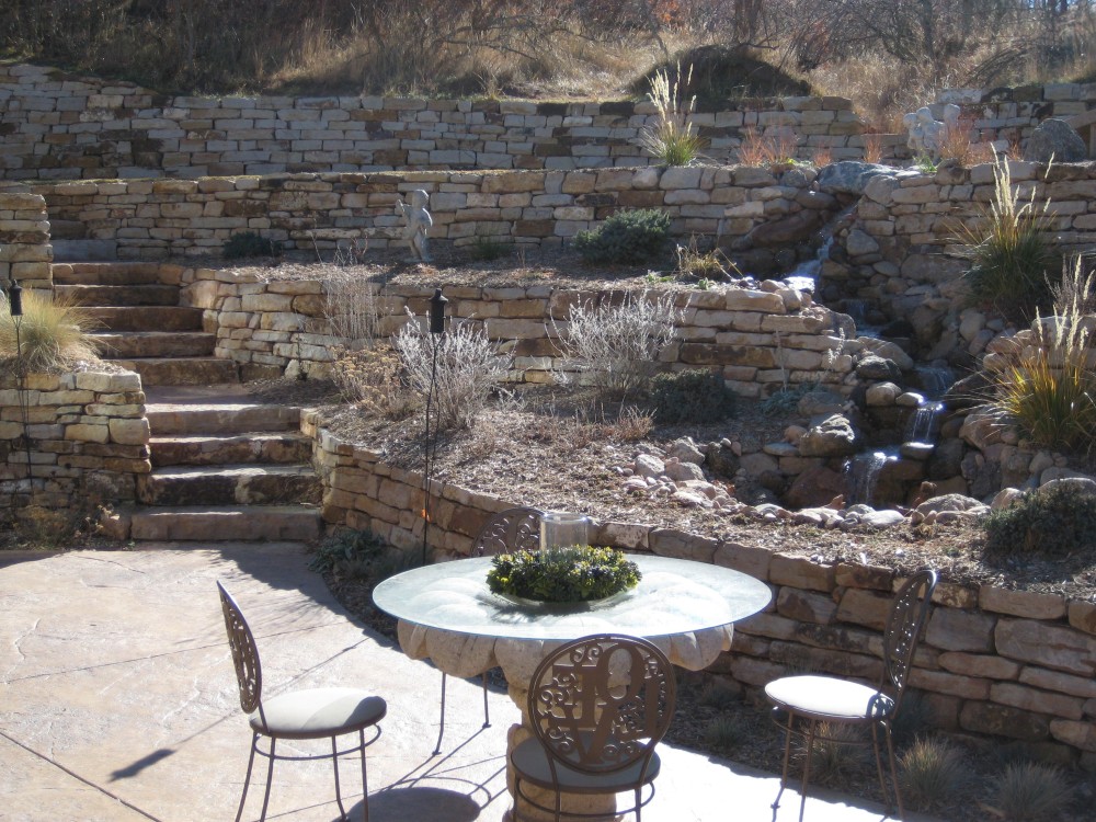 Siloam Stone Retaining Wall Siloam Stone Retaining Wall