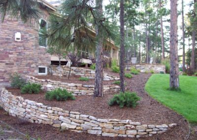 Siloam Stone Retaining Wall