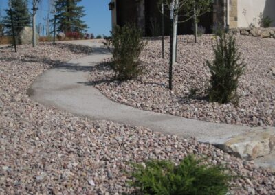 Soil Cement Path | Rock Mulch