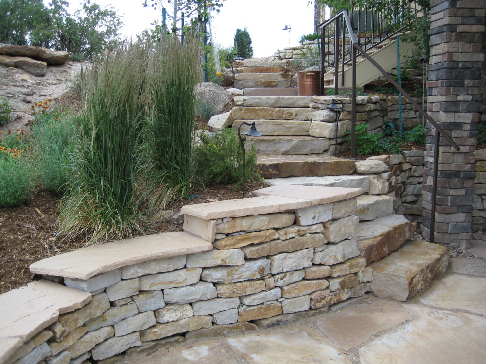 Siloam Steps | Boulder Wall